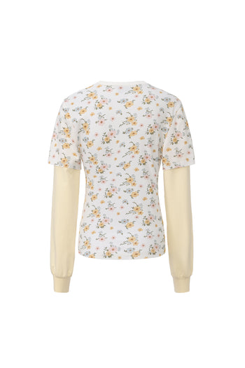 Mock Layered Sweatshirt