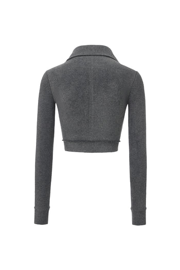Cropped Track Jacket