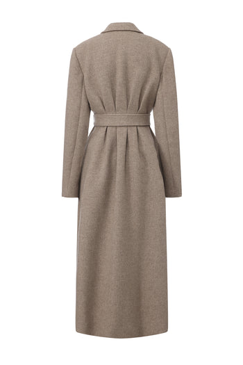 Taupe Wool Coat