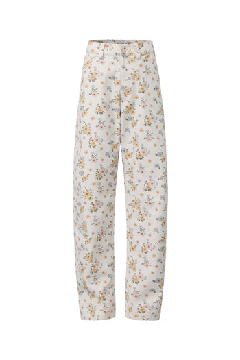 Floral Jeans