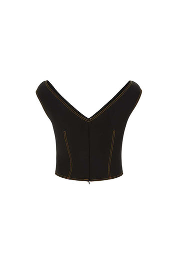 Off-shoulder Bustier