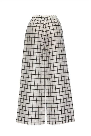Silk Organza Trousers