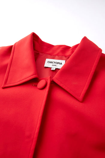 Red Trench Coat