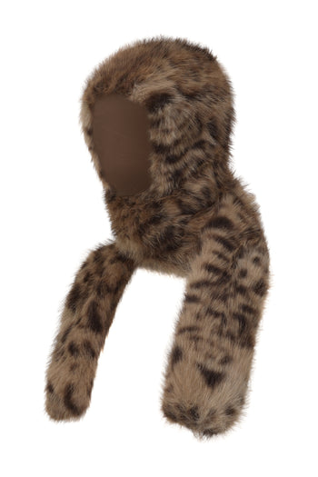 Leopard Hood Scarf