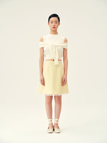Cream Martha Vest