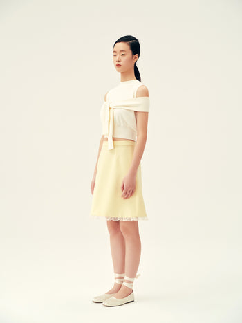 Cream Martha Vest