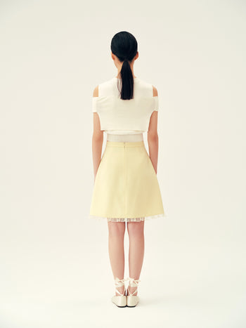 Cream Martha Vest